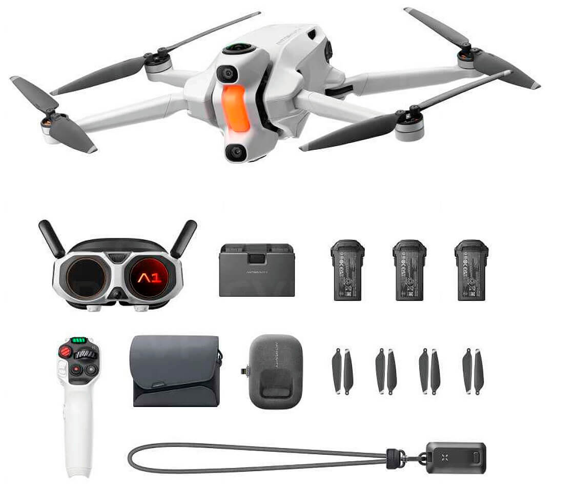 Antigravity A1 Explorer Bundle – El dron 8K 360° con máxima autonomía para creadores exigentes Antigravity A1 Explorer Bundle – El dron 8K 360° con máxima autonomía para creadores exigentes