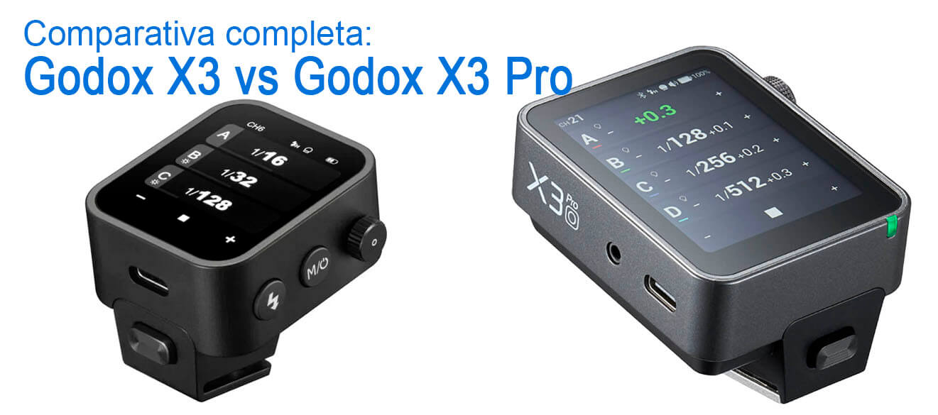 Comparativa completa: Godox X3 vs Godox X3 Pro