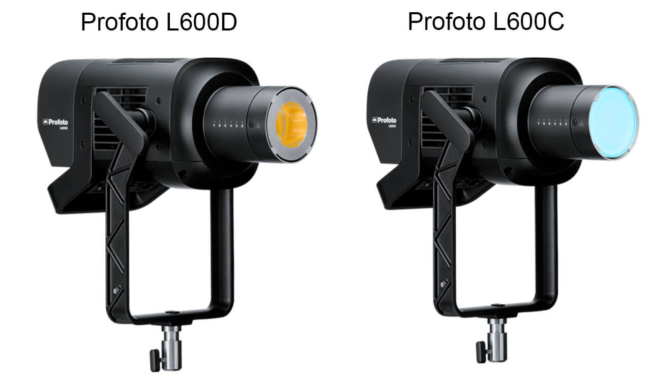 Profoto L600C y L600D: iluminación LED 600W para fotografía y vídeo profesional