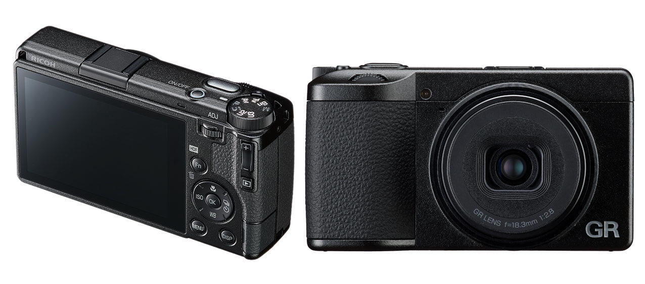 Ricoh GR IV HDF cámara compacta APS-C mostrando diseño compacto y pantalla táctil Ricoh GR IV HDF cámara APS-C mostrando diseño compacto