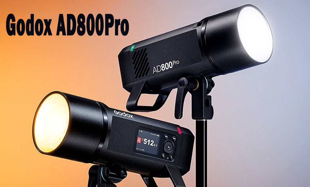 Nuevo flash Godox AD800Pro de 800w con TTL y HSS