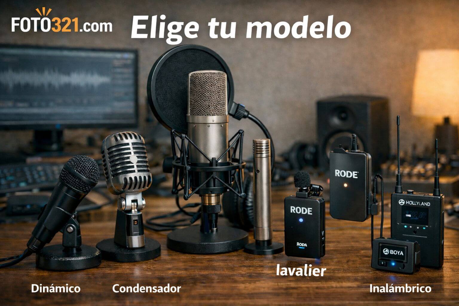 ¿Qué tipo de micrófono necesito? Guía práctica según el uso y el entorno