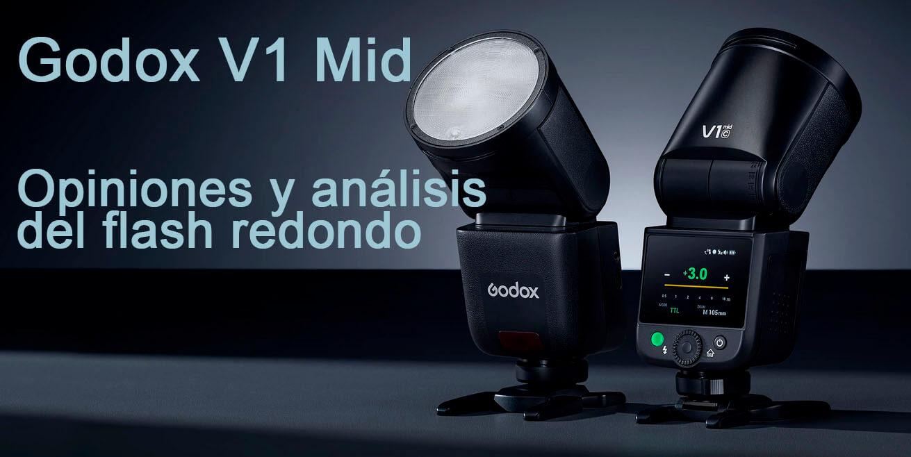 Godox V1 Mid opiniones y análisis del flash redondo