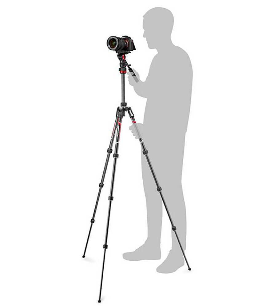 Manfrotto Befree Live Twist Lock Carbono Negro Manfrotto Befree Live Twist Lock Carbono Negro