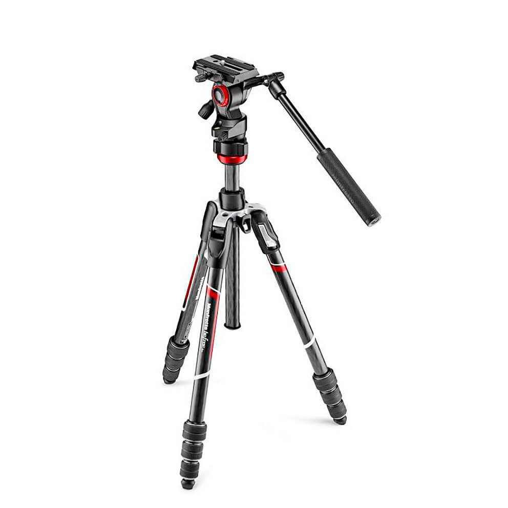Manfrotto Befree Live Twist Lock Carbono Negro