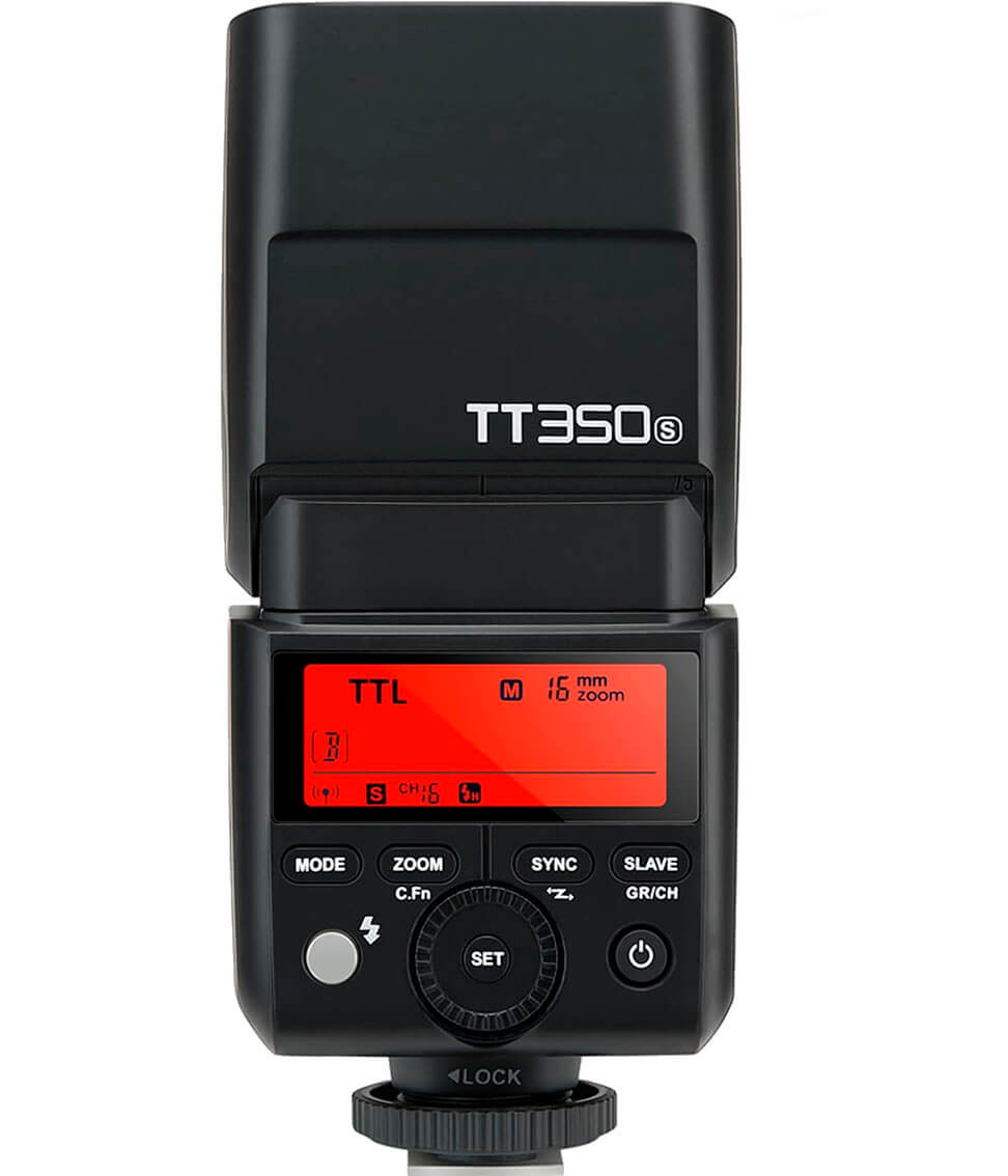 Flash Godox TT350S para Sony con TTL y HSS