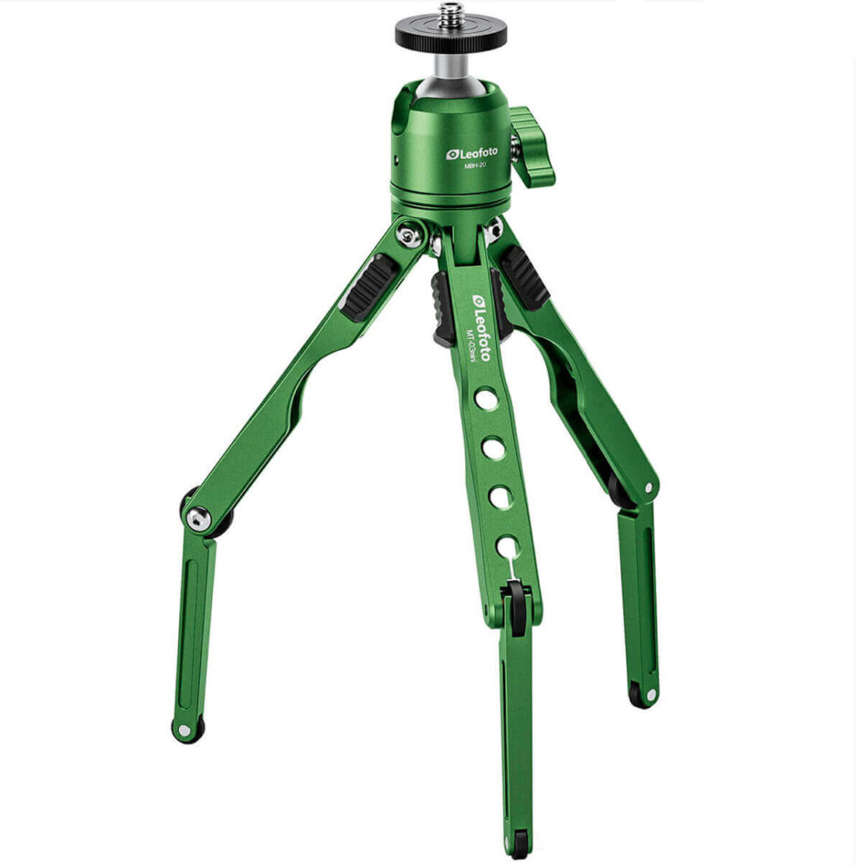 Leofoto MT-03 mini con rótula MBC-20 | Mini trípode profesional Leofoto MT-03 mini con rótula MBC-20 | Mini trípode profesional