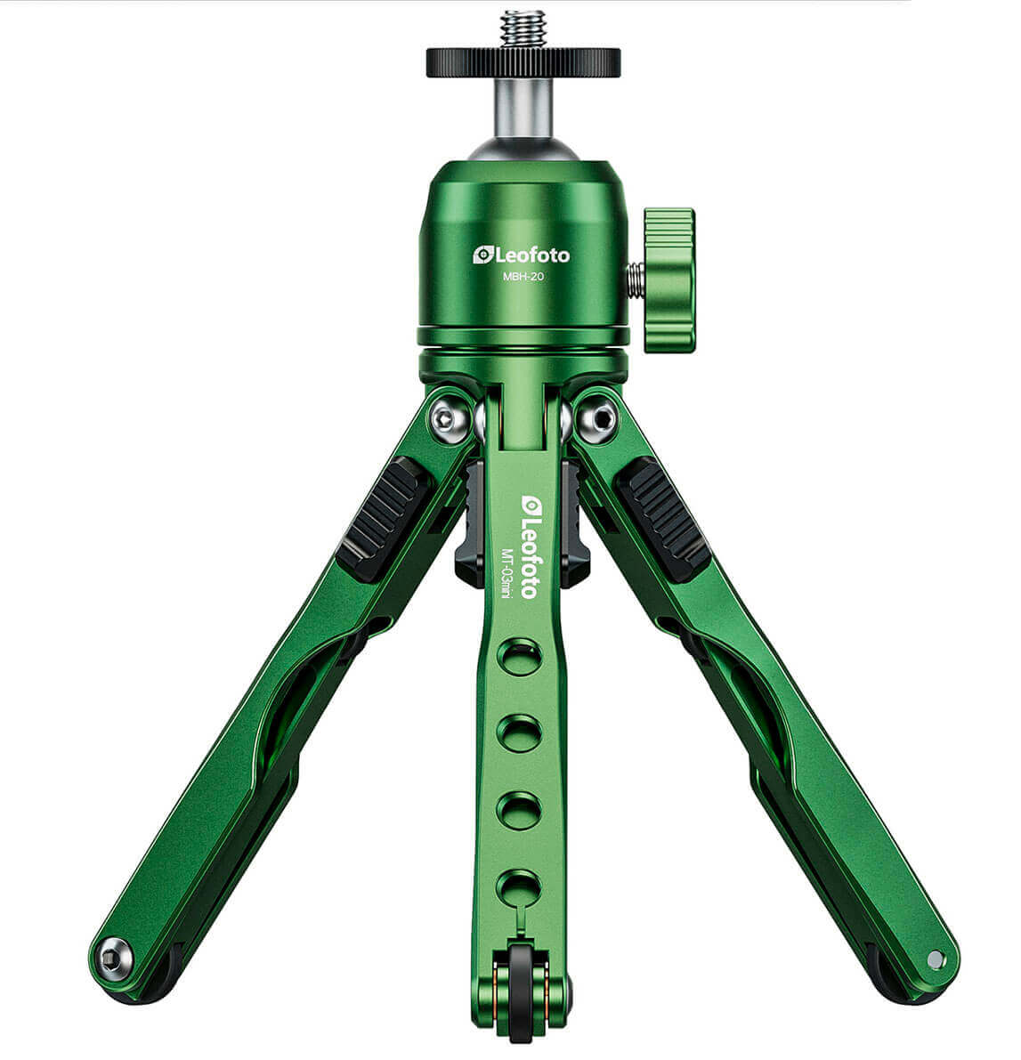 Leofoto MT-03 mini con rótula MBC-20 | Mini trípode profesional Leofoto MT-03 mini con rótula MBC-20 | Mini trípode profesional