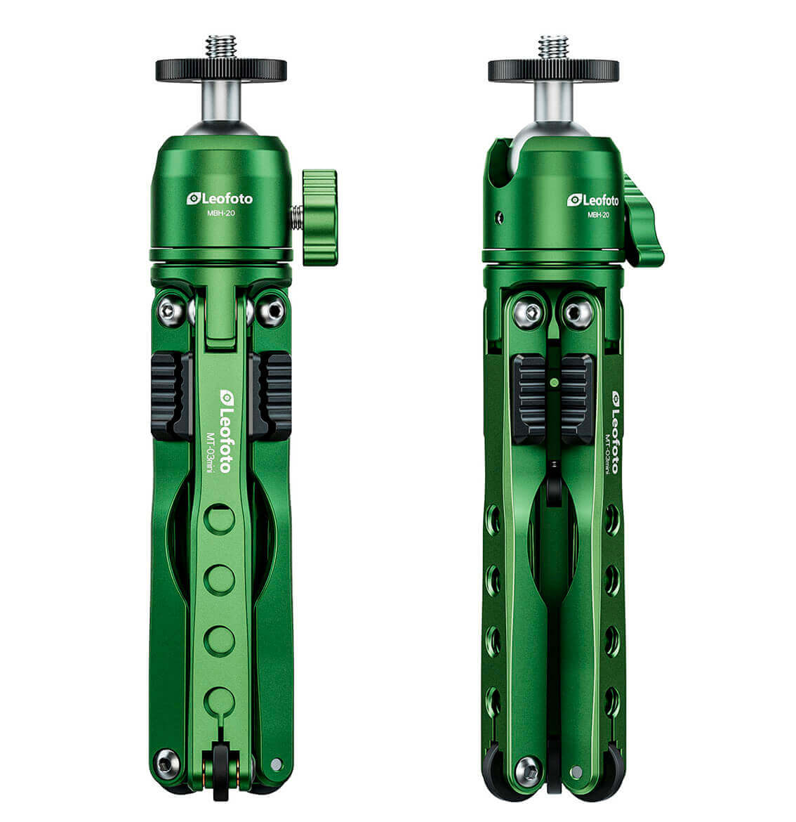 Leofoto MT-03 mini con rótula MBC-20 | Mini trípode profesional Leofoto MT-03 mini con rótula MBC-20 | Mini trípode profesional