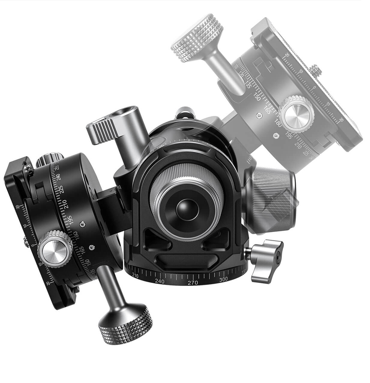 Leofoto G4 Prom rótula de cremallera 4D con GR-3 Leofoto G4 Prom rótula de cremallera 4D con GR-3