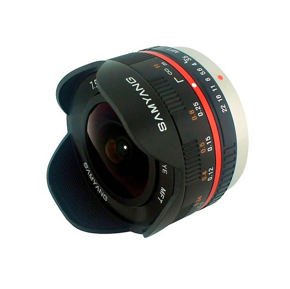 Samyang 7,5mm F3.5 UMC Ojo de pez MFT para Micro Cuatro Tercios