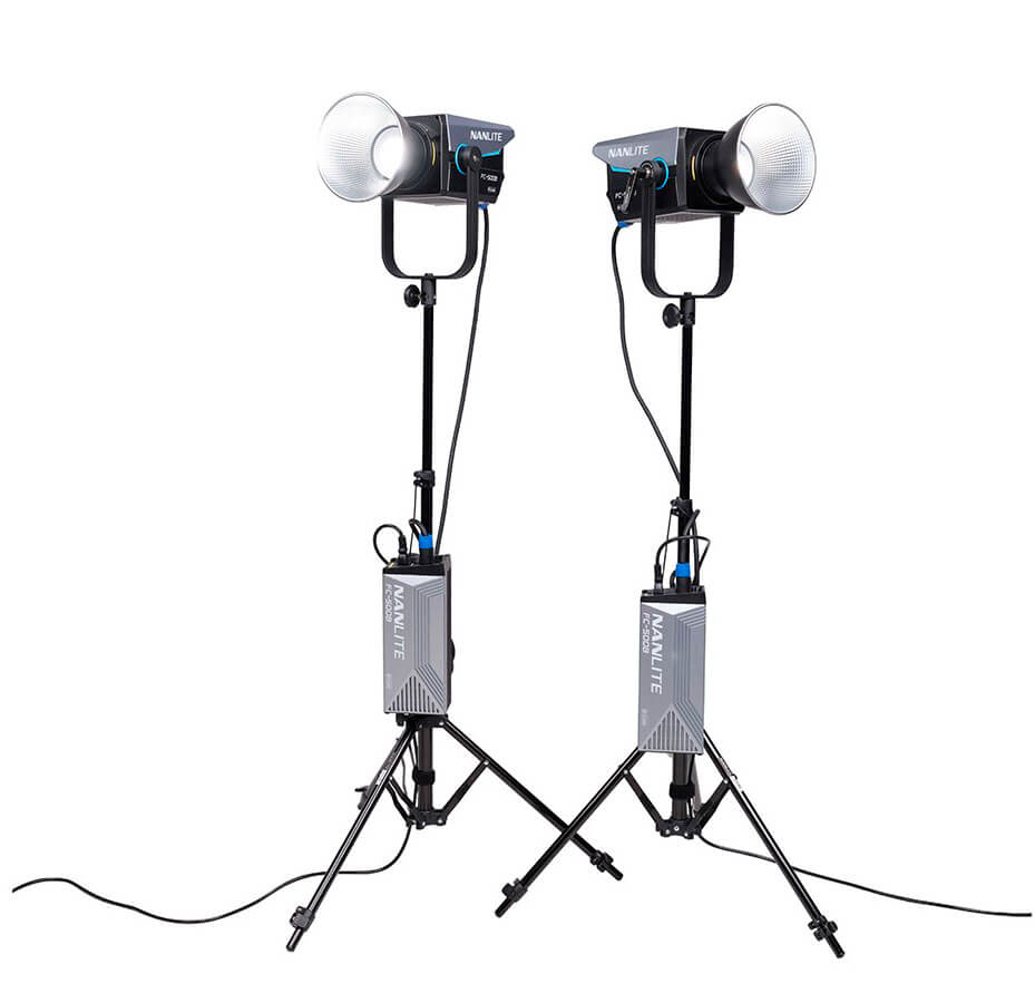 Kit 2 Nanlite FC-500B con maleta trolley para foto y vídeo profesional Kit 2 Nanlite FC-500B con maleta trolley para foto y vídeo profesional