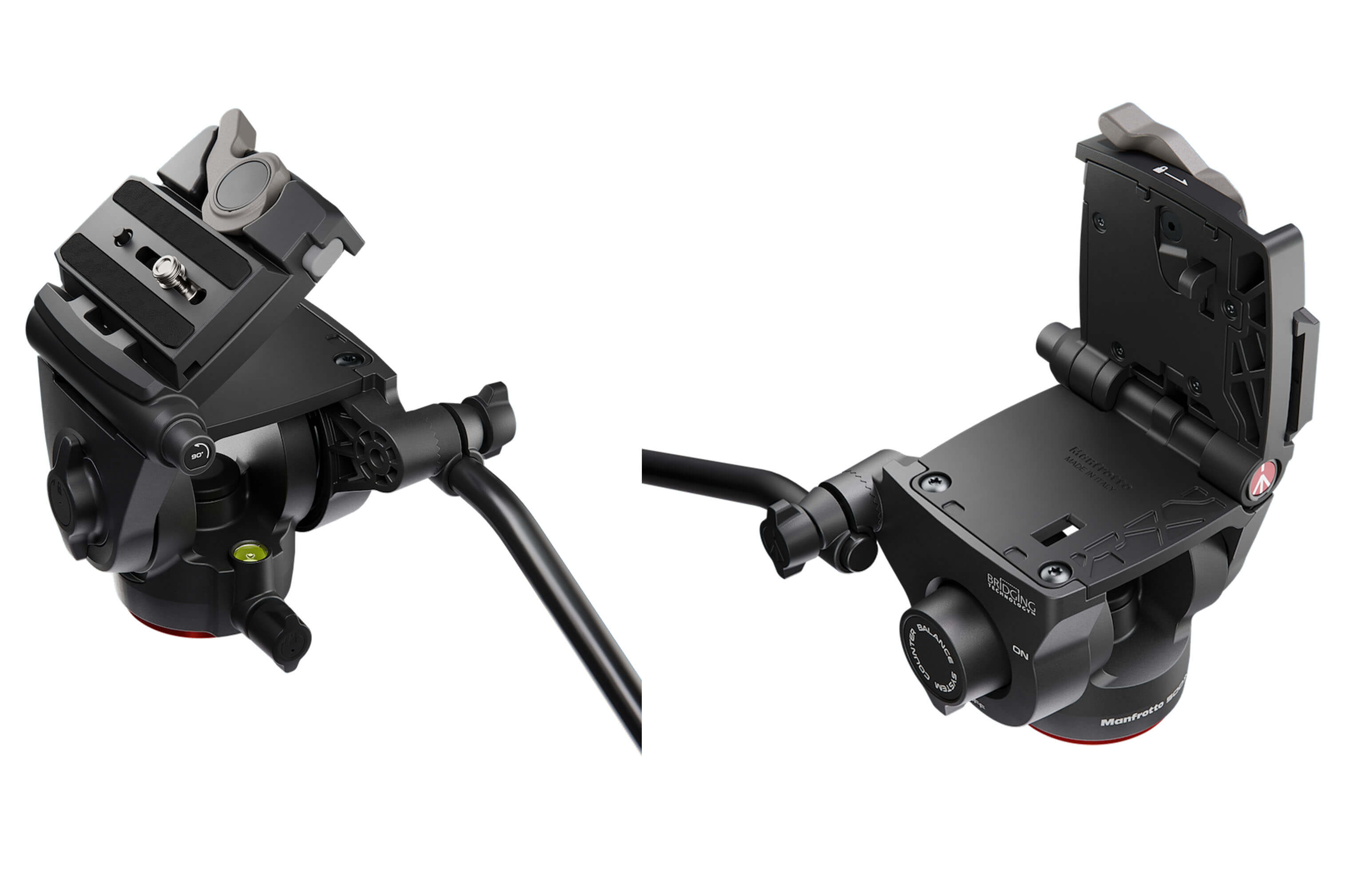 Manfrotto 500X para vídeo con grabación vertical y horizontal