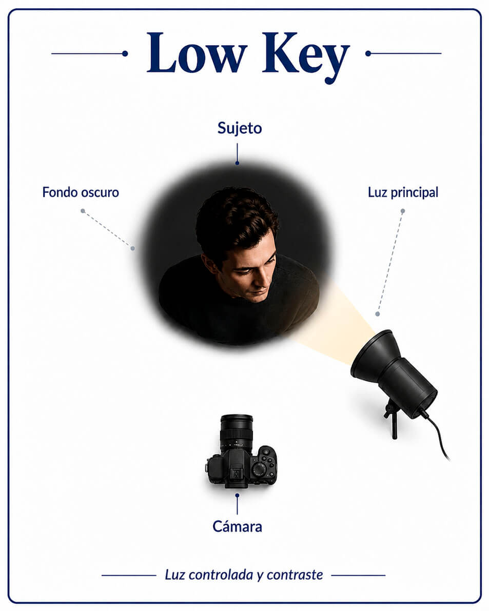 Esquema Low Key clave baja