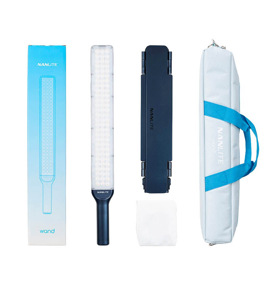 Nanlite Wand barra LED RGB de mano para foto y vídeo Nanlite Wand barra LED RGB de mano para foto y vídeo