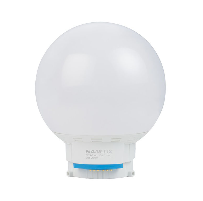 Esfera de difusión Nanlux 20 cm con montura Bowens