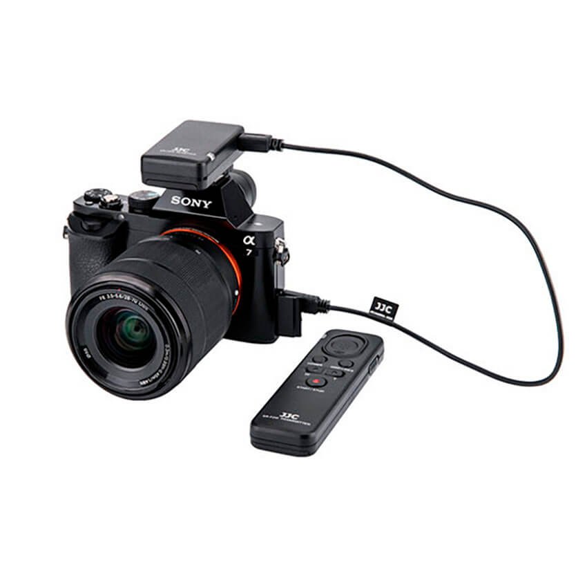 JJC SR-F2W disparador remoto inalámbrico para Sony Multi Terminal JJC SR-F2W disparador remoto inalámbrico para Sony Multi Terminal