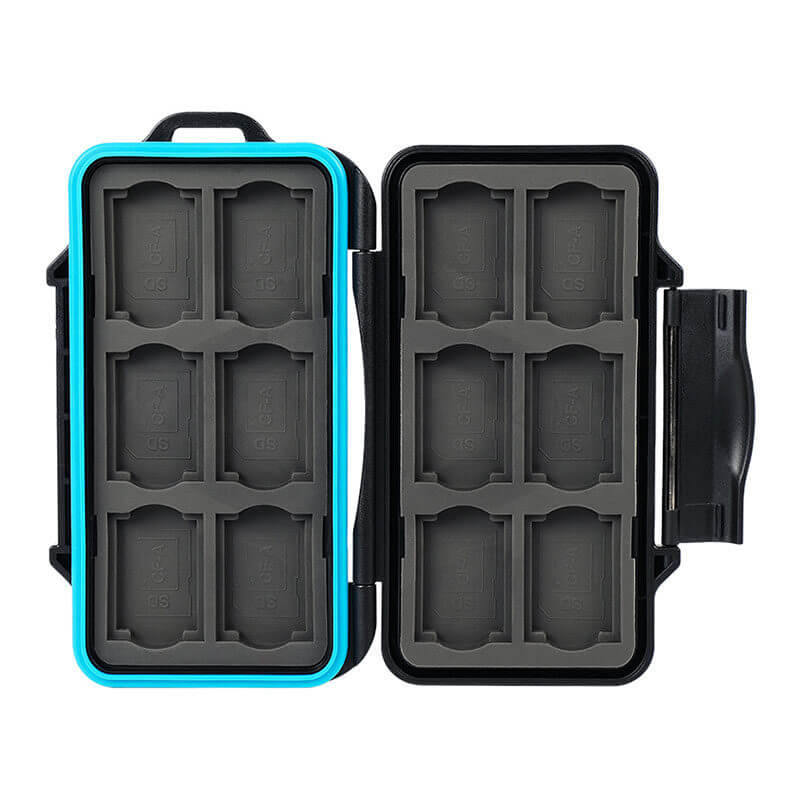 JJC MCR-SC24 Memory Card Case para 12 SD y 12 CFexpress Type A