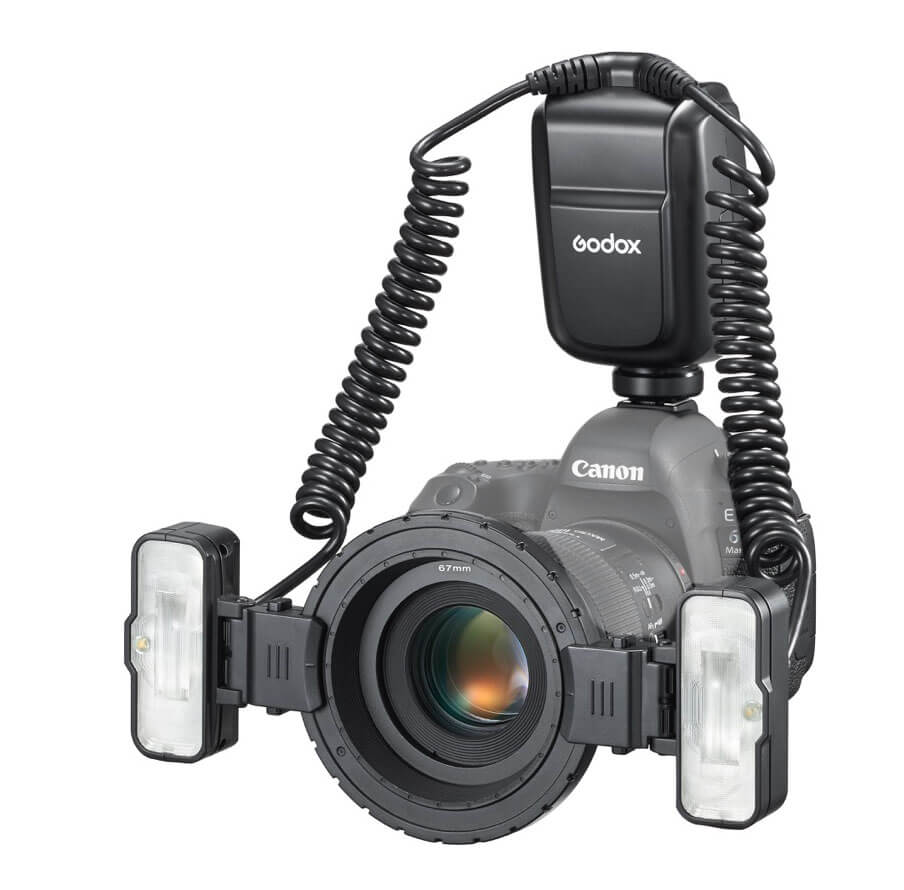 Godox MF-T76 flash macro twin TTL para Canon, Nikon y Sony Godox MF-T76 flash macro twin TTL para Canon, Nikon y Sony