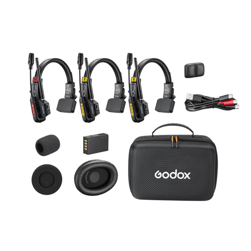 Godox Skytalk Air 3S intercom inalámbrico para 3 personas