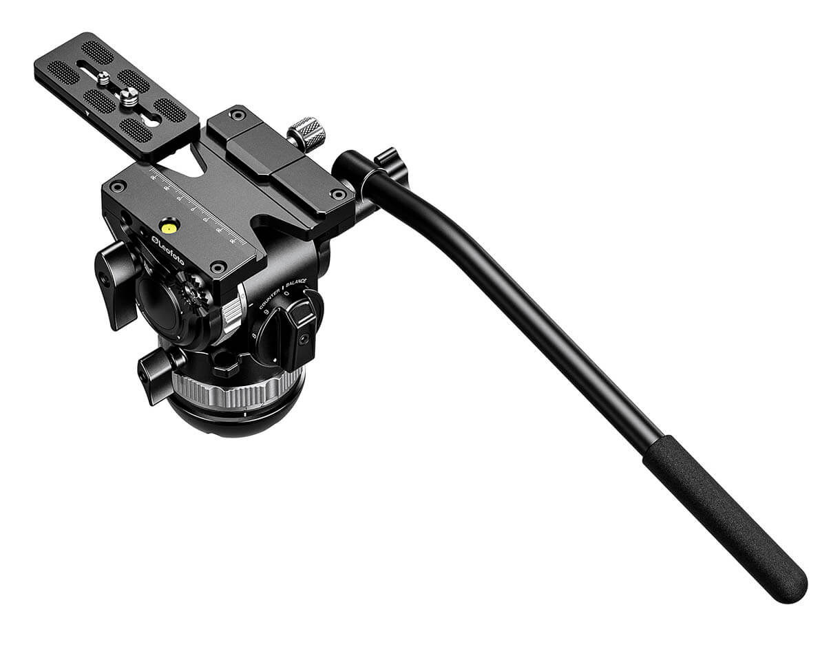 Leofoto FH-5 cabezal fluido de vídeo sin palanca Leofoto FH-5 cabezal fluido de vídeo sin palanca