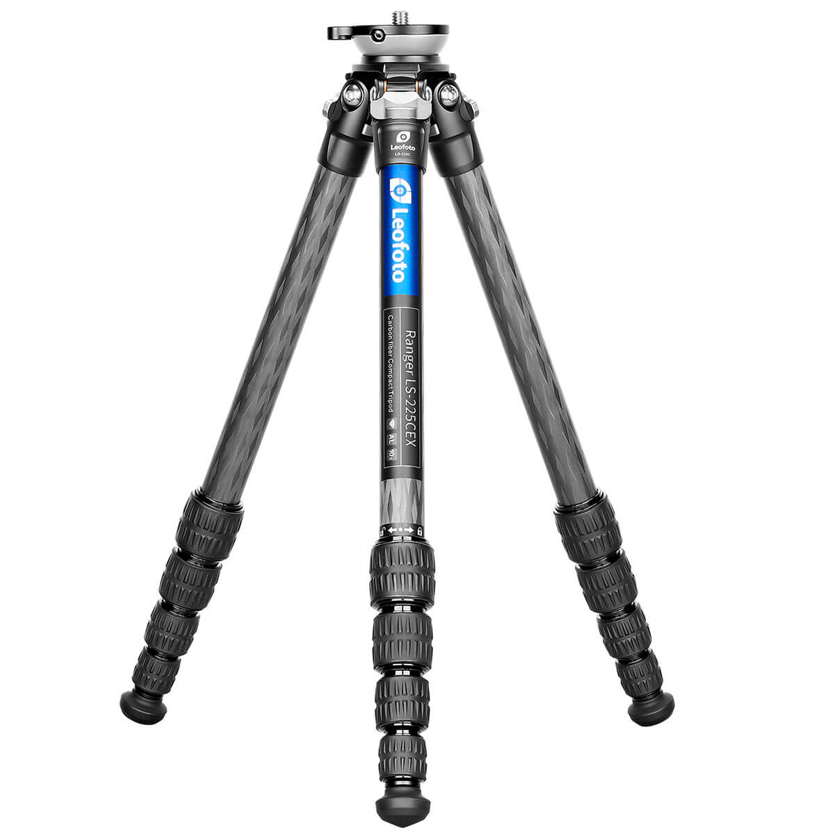 Leofoto LS-225CEX trípode de carbono con semiesfera niveladora