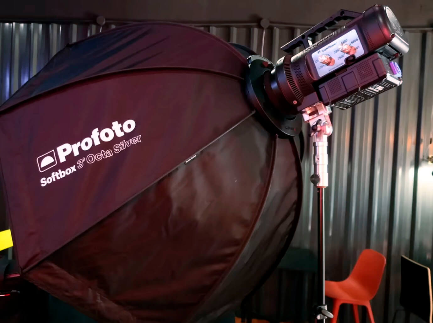 Maxima LED Rapida como luz continua profesional para foto y vídeo