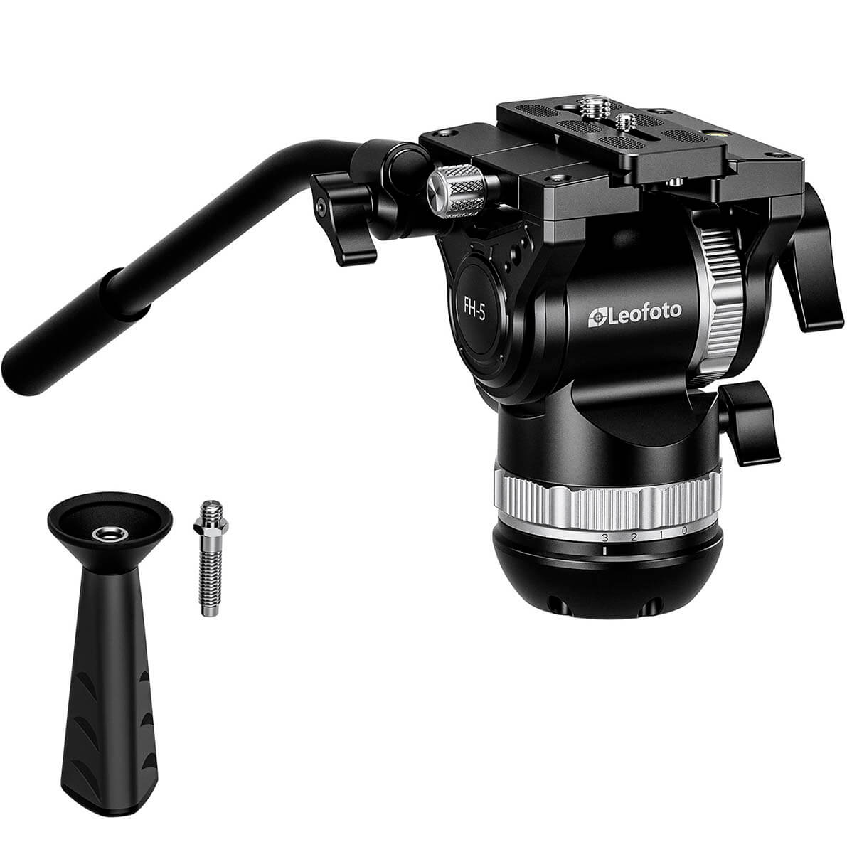 Leofoto FH-5 cabezal fluido de vídeo sin palanca