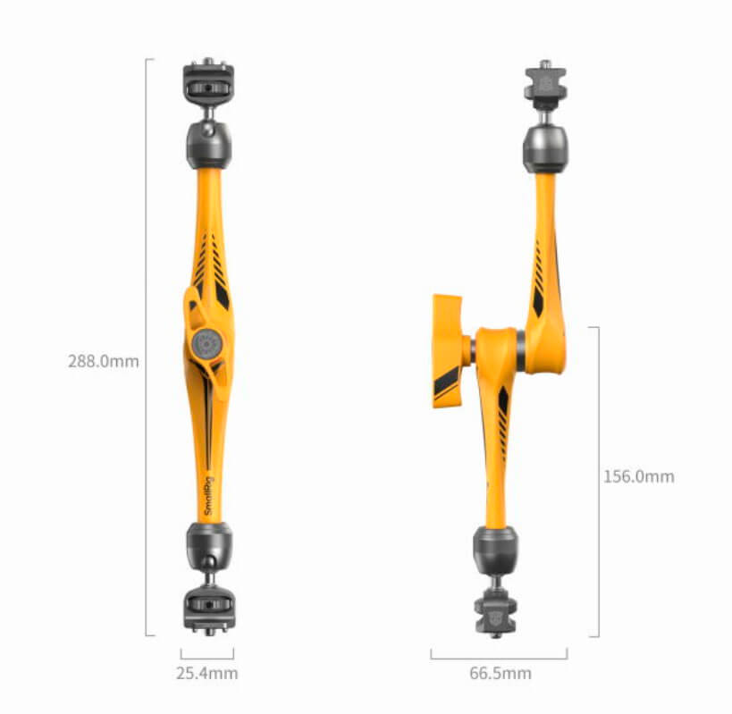 SmallRig 5521 Rosette Arm Support 11" BumbleBee Edition SmallRig 5521 Rosette Arm Support 11" BumbleBee Edition