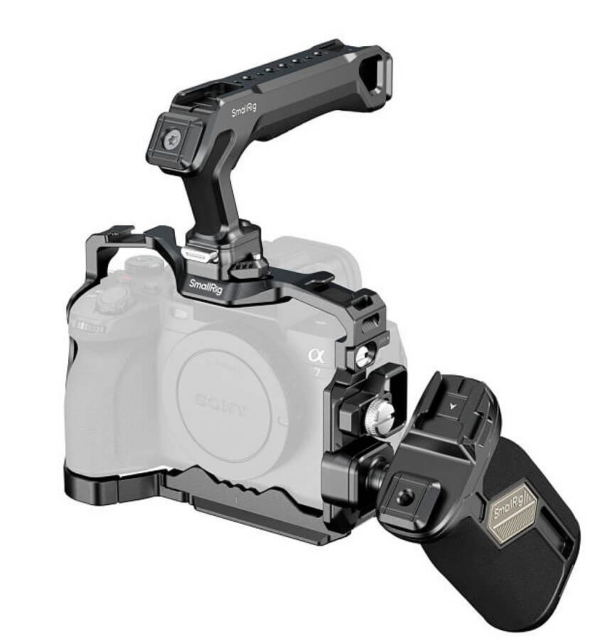 SmallRig 5599 HawkLock Cage Kit para Sony A7R V, A7 IV, A7 V, A7S III, A1 y A7R IV