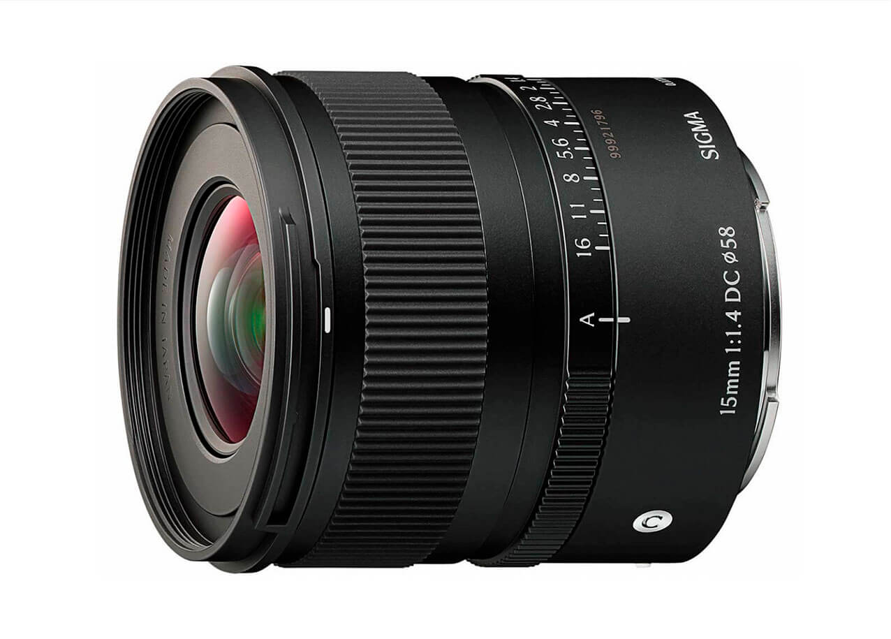 Comprar Sigma 15mm F1.4 DC Contemporary para Sony E Fujifilm X y Canon RF