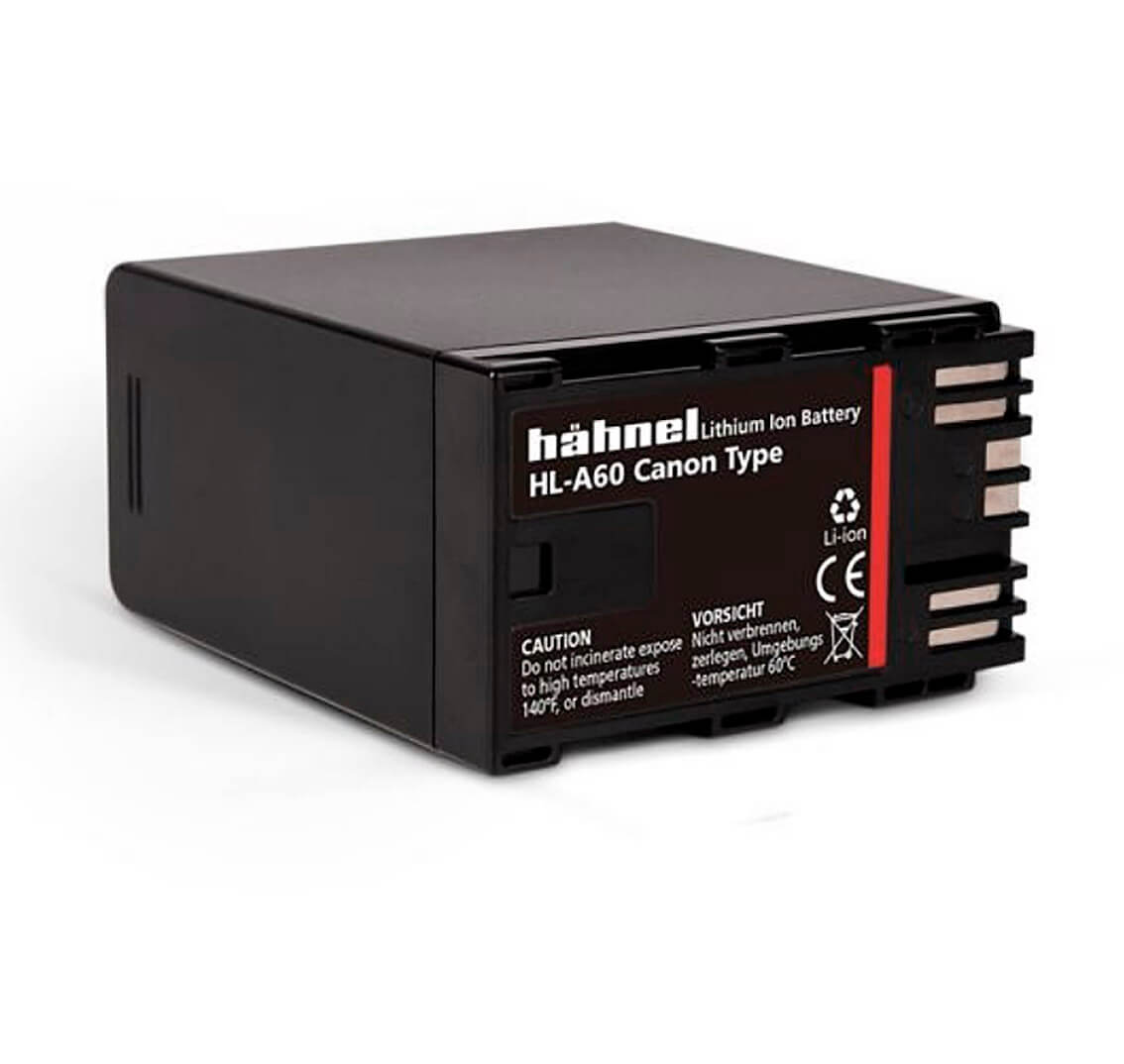 Hähnel HL-A60 batería compatible Canon BP-A60