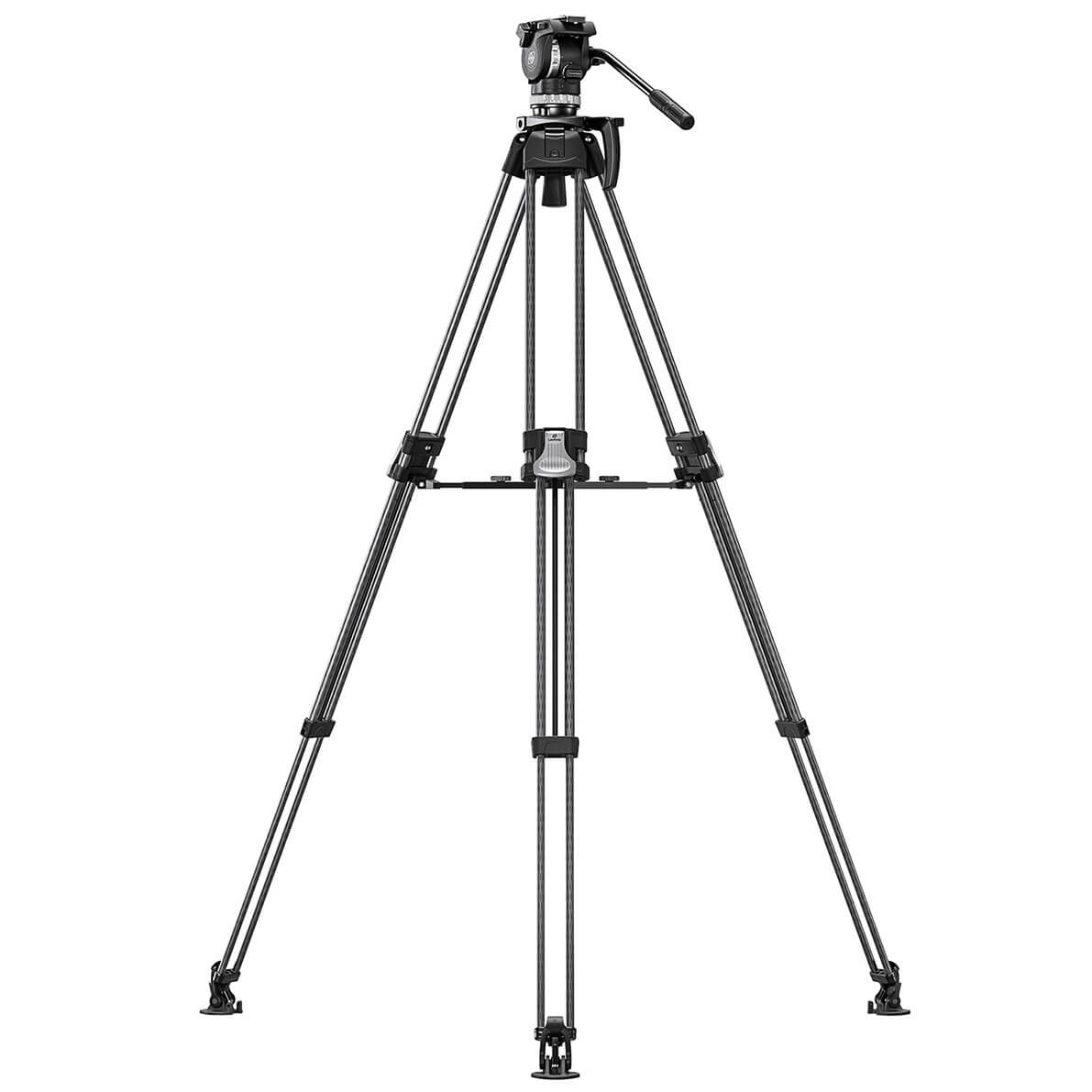 Leofoto LVF-163C + FH-10 – Trípode profesional de vídeo Leofoto LVF-163C + FH-10 – Trípode profesional de vídeo