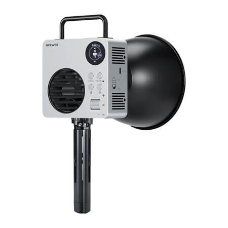 Neewer HB80C Mini RGB COB LED 80 W con batería Neewer HB80C Mini RGB COB LED 80 W con batería