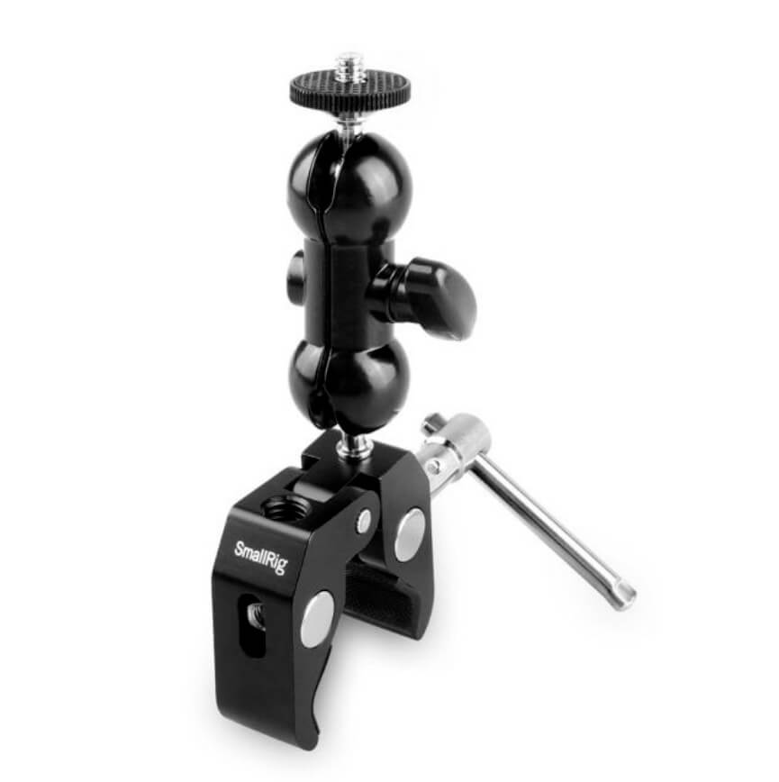 SmallRig 1138B rótula doble bola con pinza