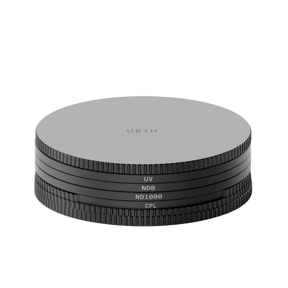 Urth Essentials Filter Kit Pro UV, CPL, ND8 y ND1000 Urth Essentials Filter Kit Pro UV, CPL, ND8 y ND1000