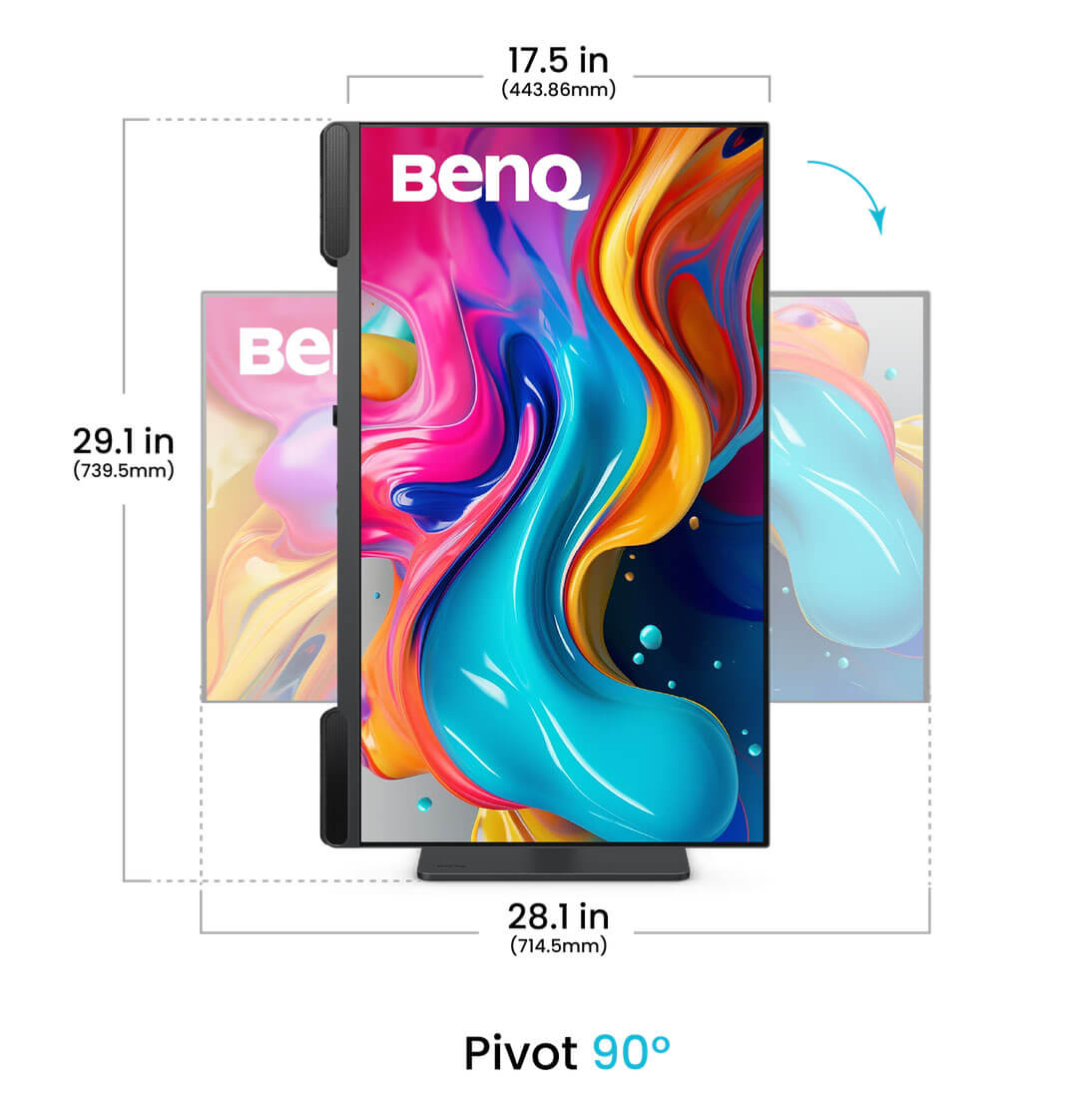 BenQ Creative Pro PV3250U Monitor 31,5" 4K con calibración por hardware BenQ Creative Pro PV3250U Monitor 31,5" 4K con calibración por hardware