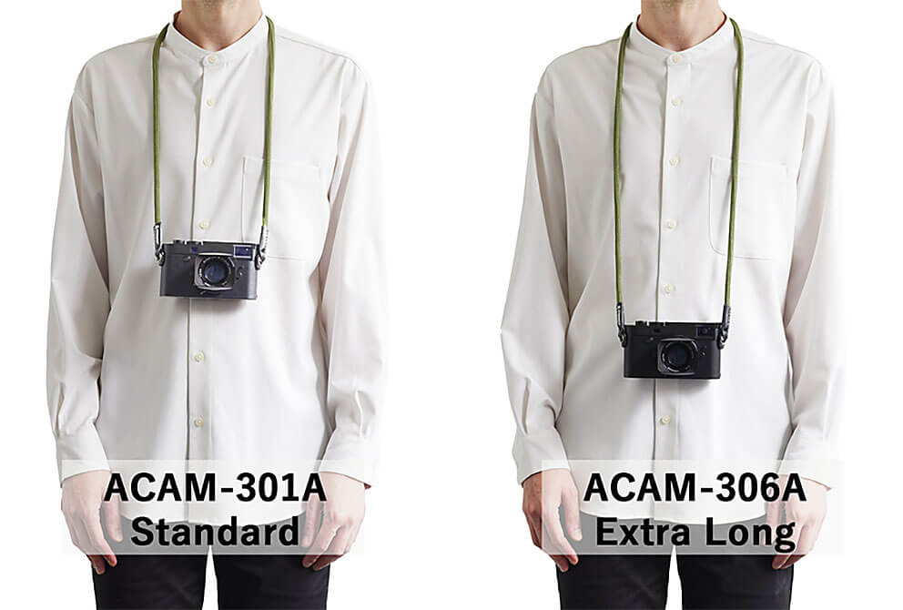 Comparación de longitud entre ACAM-301A y ACAM-306A