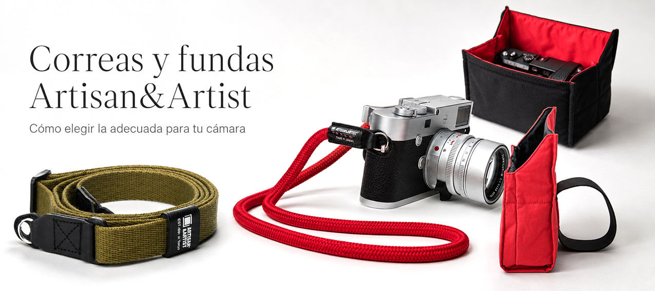Correas y fundas Artisan&Artist cómo elegir la adecuada para tu cámara