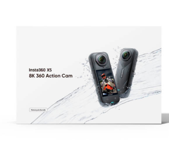 Insta360 X5 Motorcycle Bundle – Cámara 360 8K con kit para moto Insta360 X5 Motorcycle Bundle – Cámara 360 8K con kit para moto