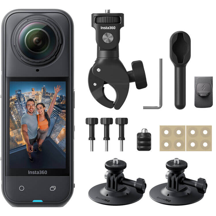Insta360 X5 Motorcycle Bundle – Cámara 360 8K con kit para moto Insta360 X5 Motorcycle Bundle – Cámara 360 8K con kit para moto