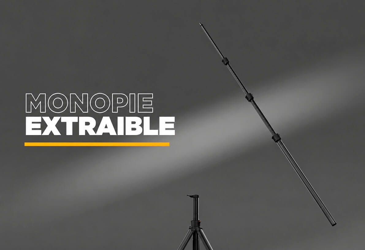 Monopie extraíble del MagMod MagStand Pro para iluminación