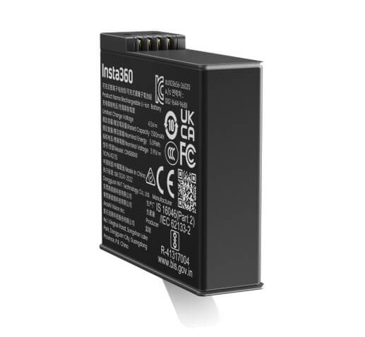 Insta360 X6 Lite Battery – Batería ligera de 1300 mAh para X6