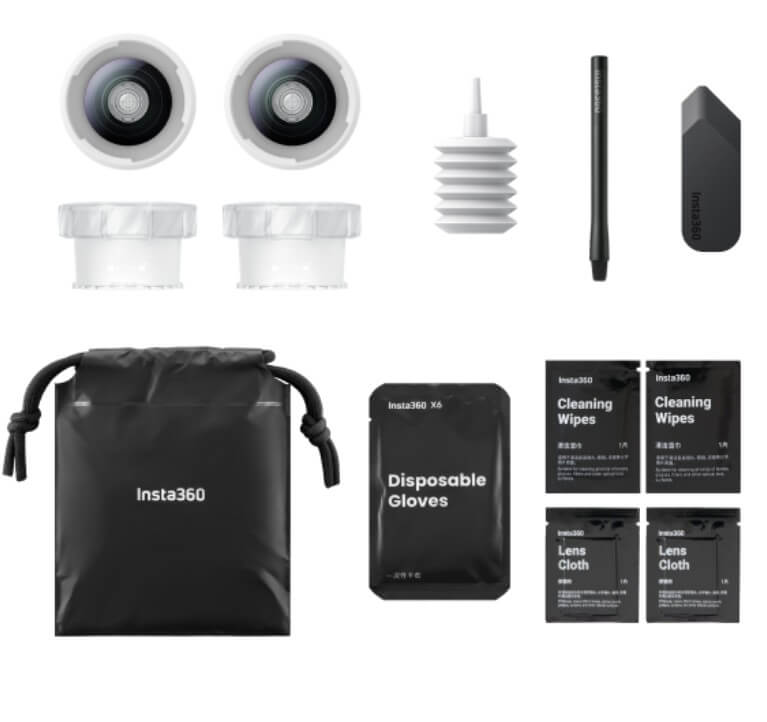 Insta360 X6 Replacement Lens Kit Double Lens – kit de 2 lentes de repuesto Insta360 X6 Replacement Lens Kit Double Lens – kit de 2 lentes de repuesto