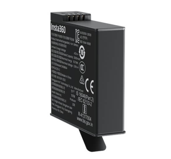 Insta360 X6 Xtreme Battery – Batería de 2600 mAh para X6
