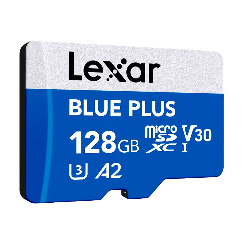 Lexar BLUE PLUS 128 GB – microSDXC UHS-I V30 Lexar BLUE PLUS 128 GB – microSDXC UHS-I V30