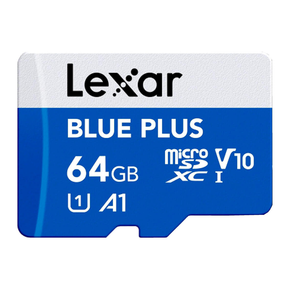 Lexar BLUE PLUS 64 GB – microSDXC UHS-I V10 Lexar BLUE PLUS 64 GB – microSDXC UHS-I V10