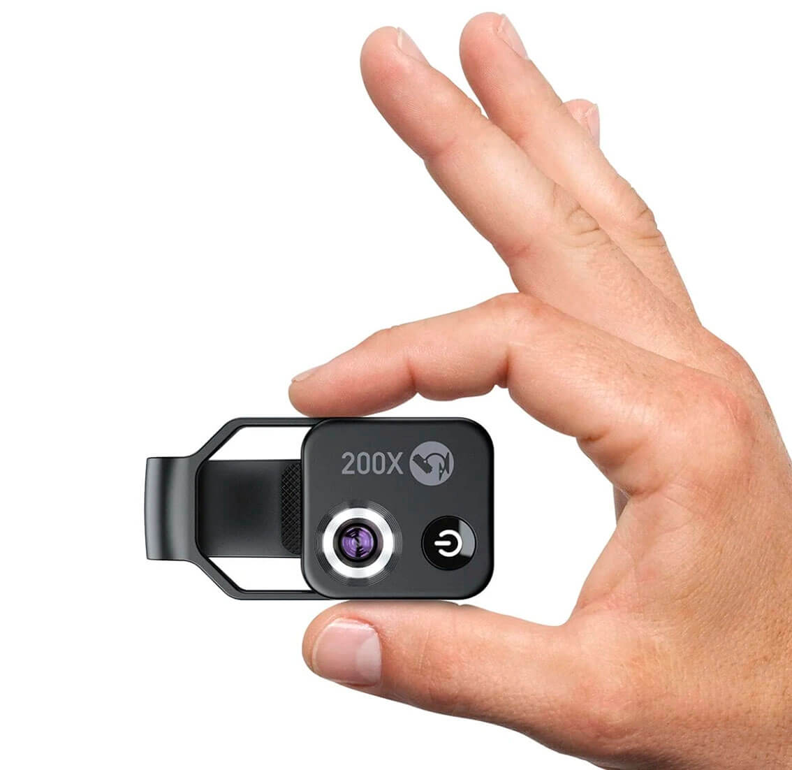 Apexel APL-MS002CBK microscopio 200x para smartphone con CPL y luz LED Apexel APL-MS002CBK microscopio 200x para smartphone con CPL y luz LED