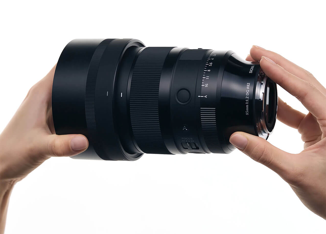 Sigma 85mm F1.2 DG Art con peso de 905 gramos
