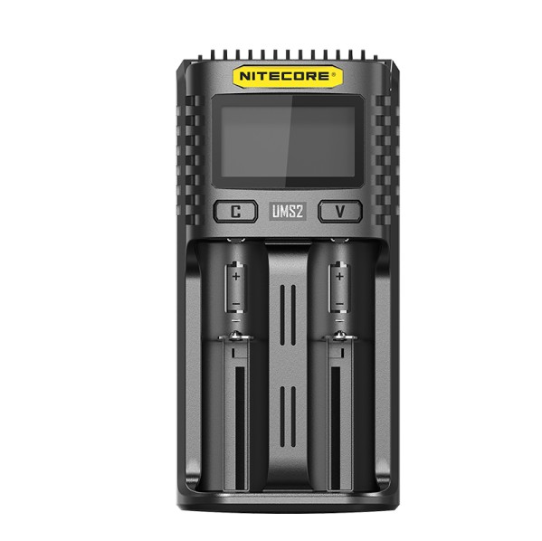 Cargador inteligente Nitecore UMS2 USB-C de dos ranuras